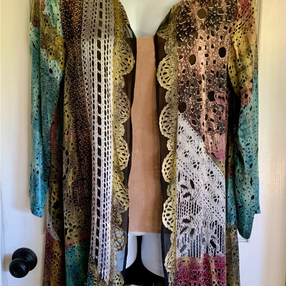 NWOT…CITRON SANTA MONICA…silk duster